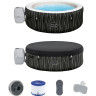 СПА-бассейн BESTWAY HOLLYWOOD AIRJET 148/196х66см 908л, круглый, аэромассаж 60059 BW